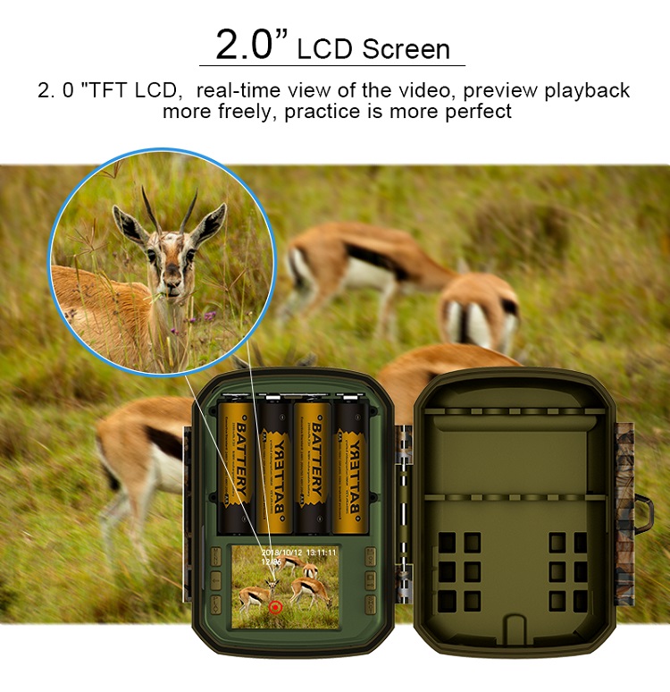 Multifunctional Hunting Camera with Waterproof Animal Detection Camera